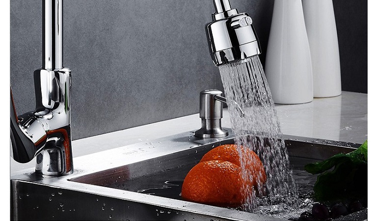 Vòi rửa chén tăng áp rửa sạch nhanh, tiết kiệm nước-12