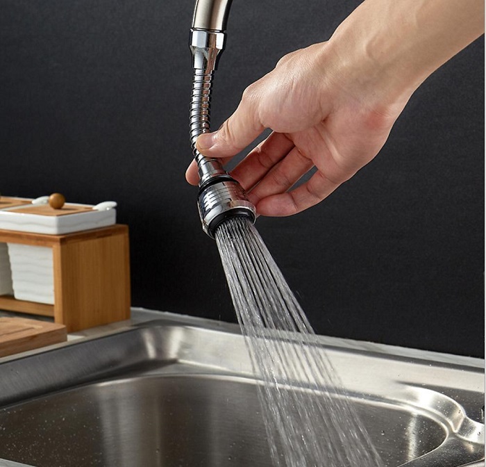 Vòi rửa chén tăng áp rửa sạch nhanh, tiết kiệm nước-14