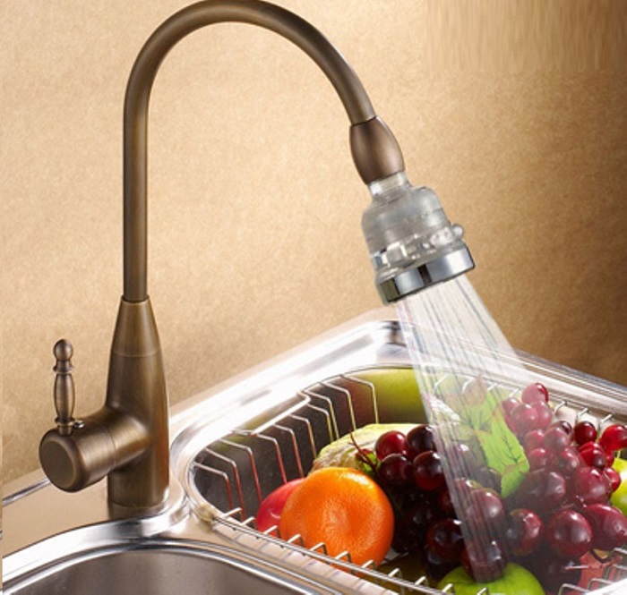 Vòi rửa chén tăng áp rửa sạch nhanh, tiết kiệm nước-15