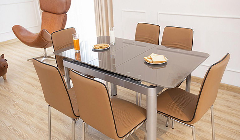 Tư vấn kinh nghiệm chọn mua những mẫu bàn ăn 6 ghế hiện đại