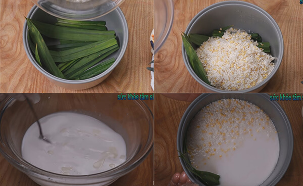 Cách nấu xôi đậu xanh bằng nồi cơm điện nhanh gọn