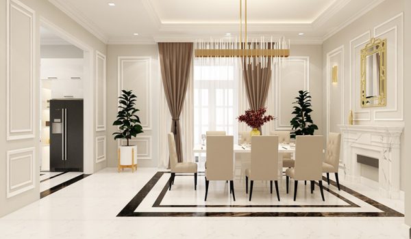 Top những mẫu bàn ăn 10 ghế hiện đại ai cũng mê