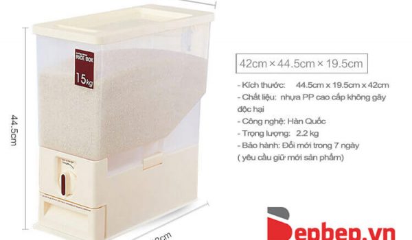 Thùng đựng gạo thông minh là gì, nên hay không nên sử dụng?-5