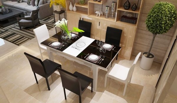 Bàn ăn thông minh có bếp từ - xu thế của căn bếp hiện đại